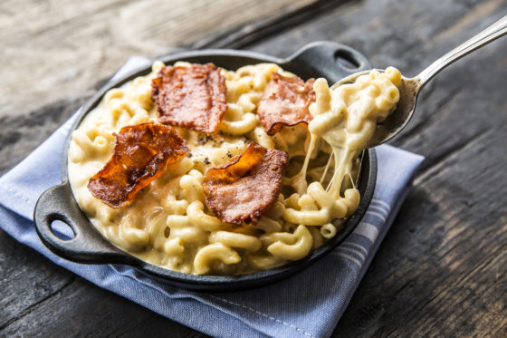 Bosscat Sweet Potato Mac + Cheese